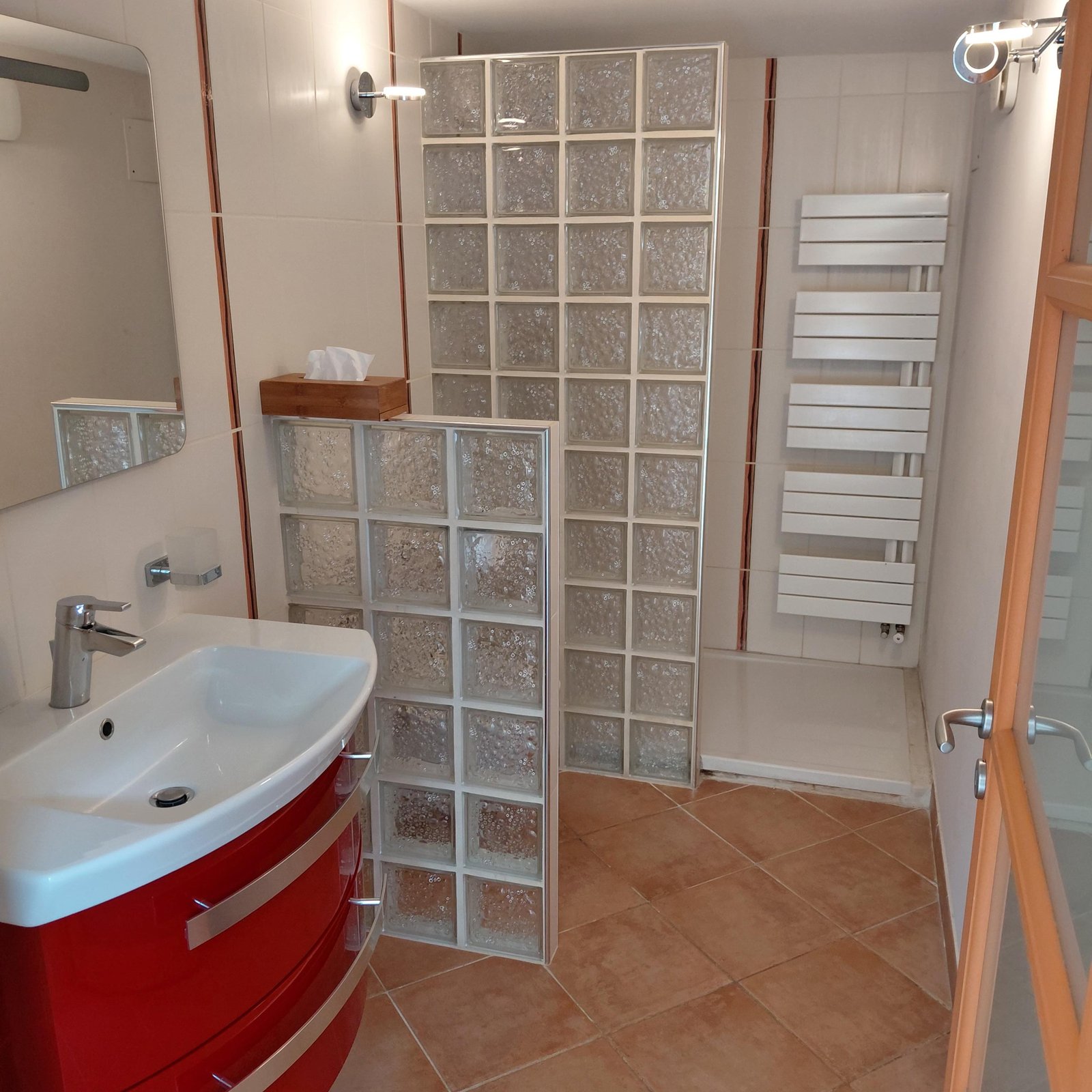 Salle de bain de la chambre du Ventoux